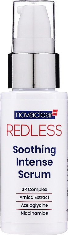 Novaclear Заспокійлива інтенсивна сироватка Redless Soothing Intense Serum - фото N2