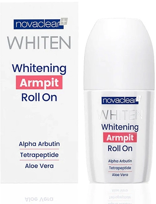 Novaclear Отбеливающий ролик для области подмышек Whiten Whitening Armpit Roll On - фото N1