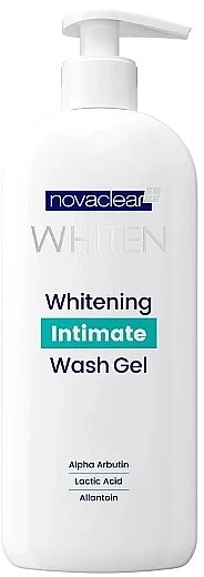 Novaclear Отбеливающий гель для интимной гигиены Whiten Whitening Intimate Wash Gel - фото N2