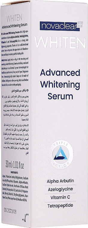 Novaclear Сироватка для обличчя Whiten Advanced Whitening Serum - фото N1