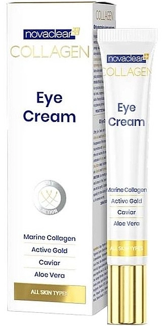 Novaclear Колагеновий крем для шкіри навколо очей Collagen Eye Cream - фото N1