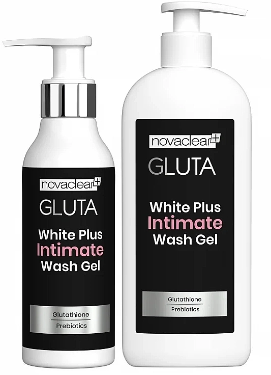 Novaclear Гель для інтимної гігієни Gluta White Plus Intimate Wash Gel - фото N3