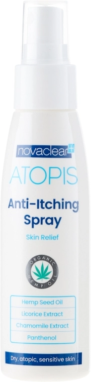 Novaclear Спрей для тела Atopis Anti-Itching Spray - фото N2