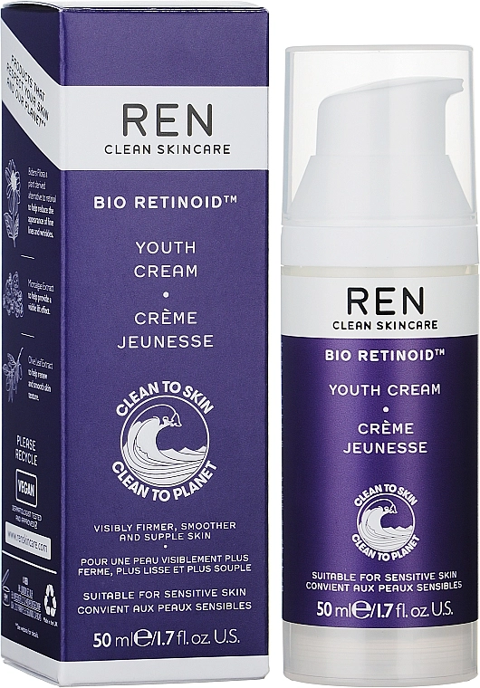 REN Укрепляющий увлажняющий крем для лица Bio Retinoid Youth Cream - фото N1