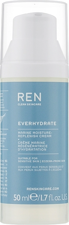 REN Крем для обличчя Everhydrate Marine Moisture-Replenish Cream - фото N1