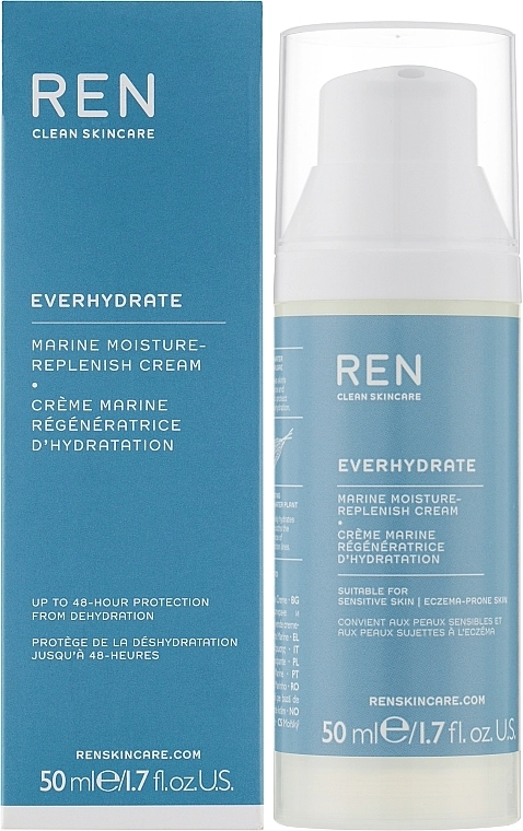 REN Крем для обличчя Everhydrate Marine Moisture-Replenish Cream - фото N2