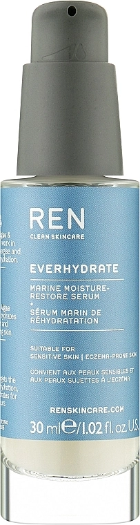 REN Сироватка для обличчя Everhydrate Marine Moisture-Restore Serum - фото N1