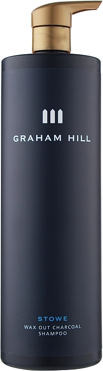 Graham Hill Шампунь для глубокой очистки с активированным углем Stowe Wax Out Charcoal Shampoo - фото N4