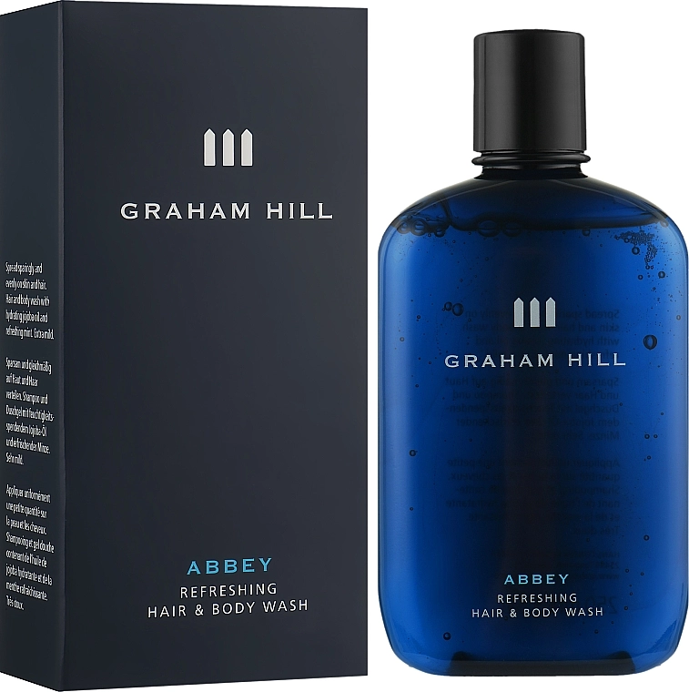 Graham Hill Гель для душу 2 в 1 Abbey Refreshing Hair And Body Wash - фото N2