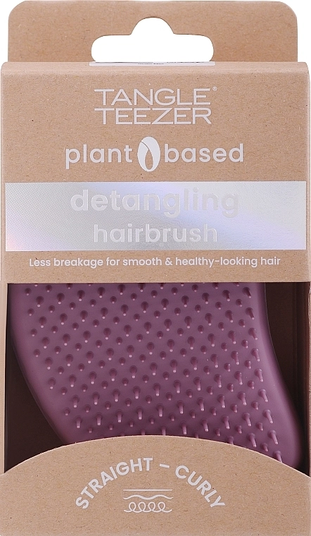 Tangle Teezer Расческа для волос The Original Plant Brush Earthy Purple - фото N2