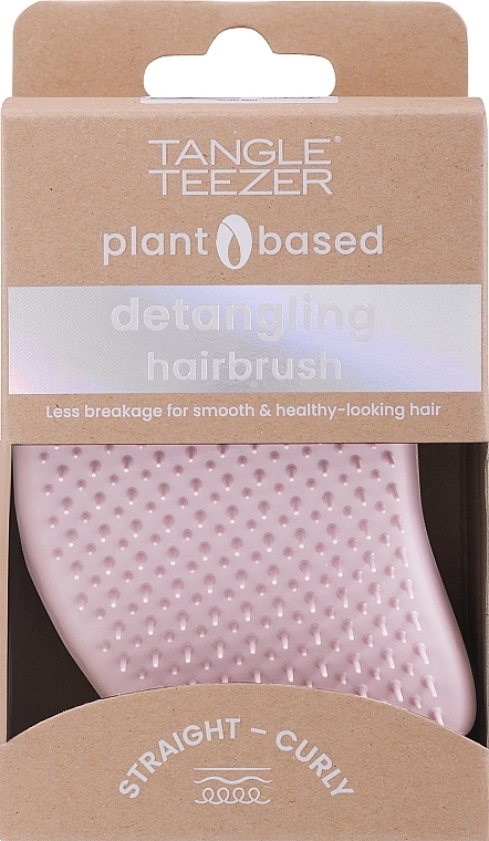 Tangle Teezer Расческа для волос The Original Plant Brush Marshmallow Pink - фото N2