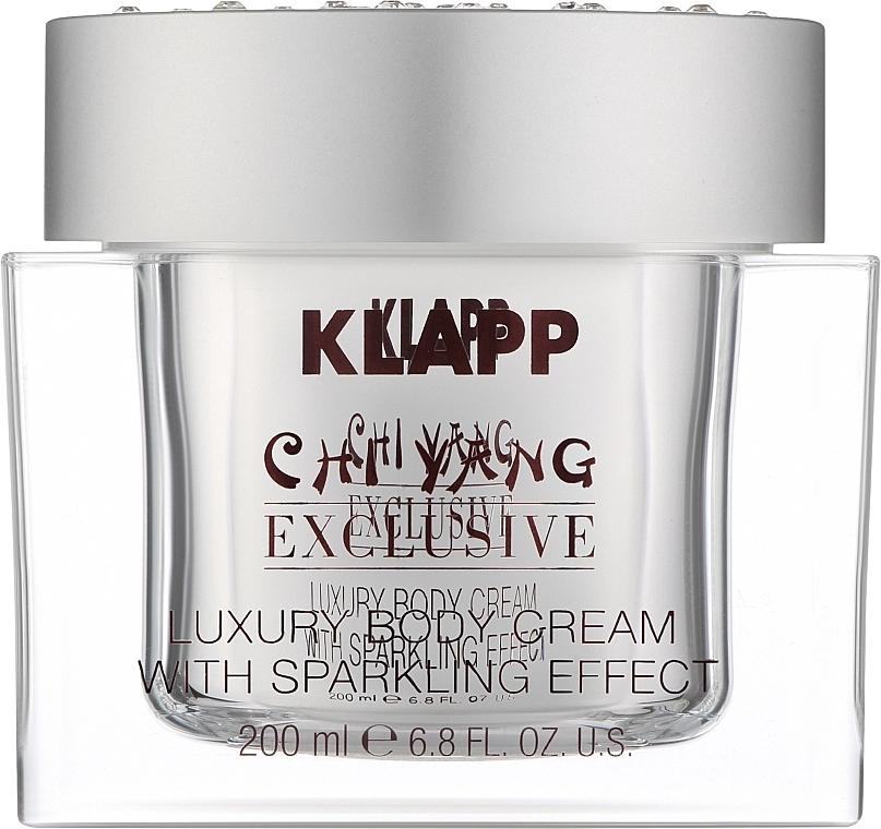 Klapp Крем-люкс для тіла з ефектом мерехтіння Chi Yang Luxury Body Cream Sparkling Effect - фото N1