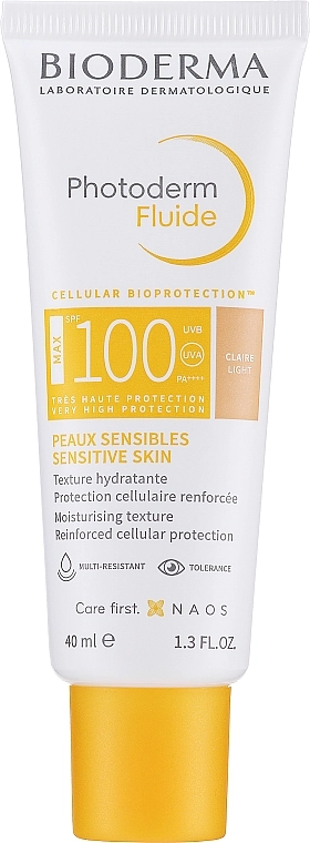 Bioderma Сонцезахисний флюїд для обличчя Photoderm Fluide Max SPF100+ - фото N5