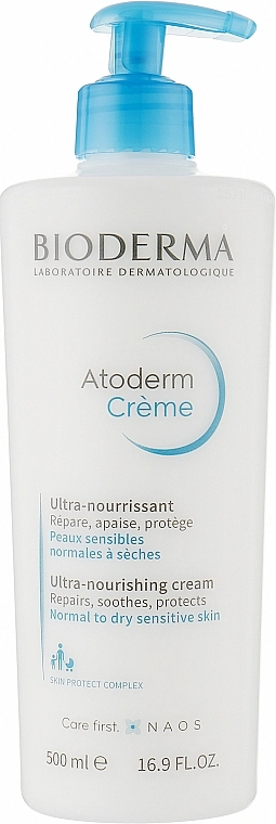 Bioderma Зволожувальний крем для тіла, для сухої шкіри Atoderm Body Cream For Dry Skin - фото N5
