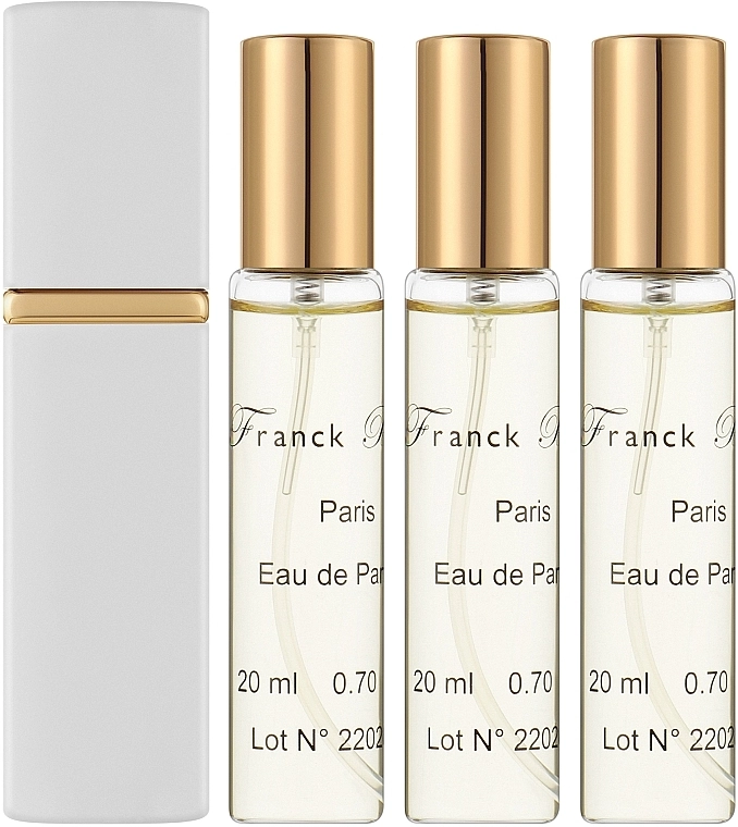 Franck Boclet Goldenlight Nirvana Набір (edp/20ml + refill/3x20ml) - фото N2