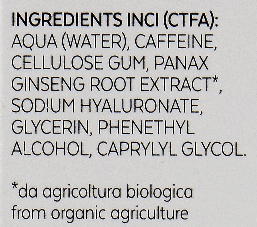 Bioearth Сироватка для обличчя "Кофеїн + женьшень 3%" Elementa Tone Caffeine + Ginseng Solution 3% - фото N4