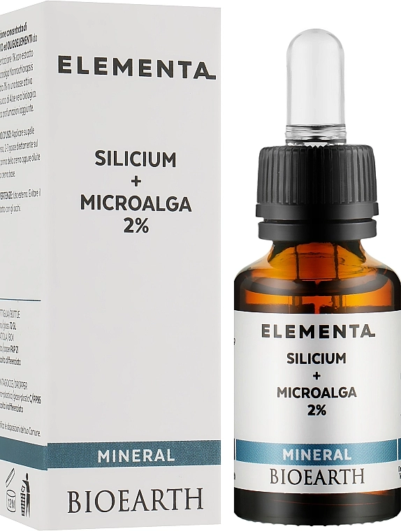 Bioearth Концентрований розчин кремнію та олігоелементів Elementa Mineral Silicium + Microalga 2 % - фото N2