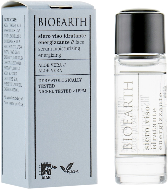 Bioearth Зволожувальна сироватка для обличчя, що надає енергії Vitalising Moisture Serum - фото N1