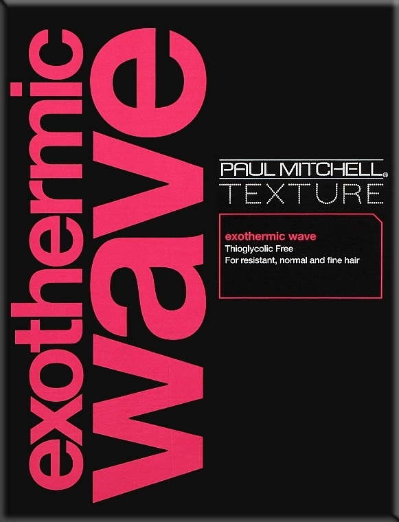 Paul Mitchell Набор для химической завивки Texture Exothermic Wave (waving/lotion/100ml + neutralizer/81ml + activator/21ml) - фото N1