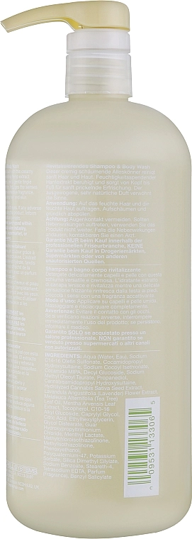 Paul Mitchell Відновлювальний шампунь 2в1 Tea Tree Hemp Restoring Shampoo & Body Wash - фото N4