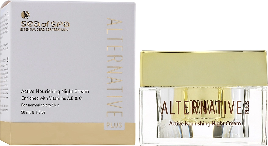 Sea of Spa Активный ночной питательный крем Alternative Plus Active Nourishing Night Cream - фото N2