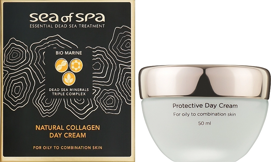 Sea of Spa Денний крем з натуральним колагеном для жирної шкіри Bio Marine Natural Collagen Day Cream - фото N2
