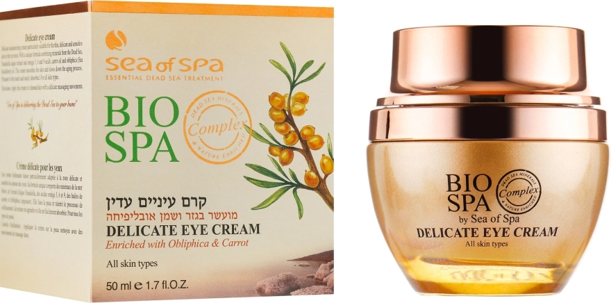Sea of Spa Нежный крем для кожи вокруг глаз Bio Spa Delicate Eye Cream - фото N1
