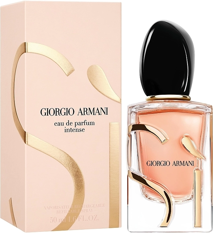 Giorgio Armani Si Intense Refillable Інтенсивна парфумована вода - фото N2