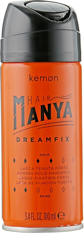 Kemon Лак для волосся сильної фіксації з ароматом манго ﻿Hair Manya Dreamfix - фото N1