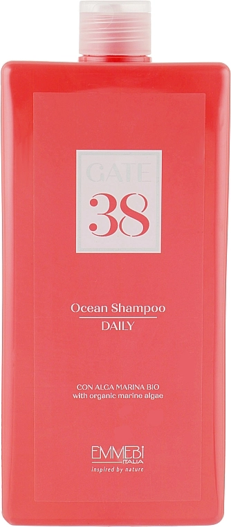 Emmebi Italia Шампунь для щоденного догляду за волоссям Gate 38 Wash Ocean Shampoo Daily - фото N3