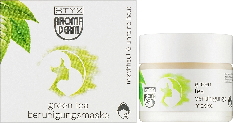 Styx Naturcosmetic Успокаивающая маска для лица Aroma Derm Green Tea Calming Mask - фото N2