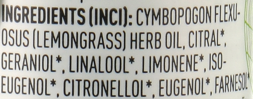 Styx Naturcosmetic Ефірна олія лемонграсу Essential Oil Lemongrass - фото N2