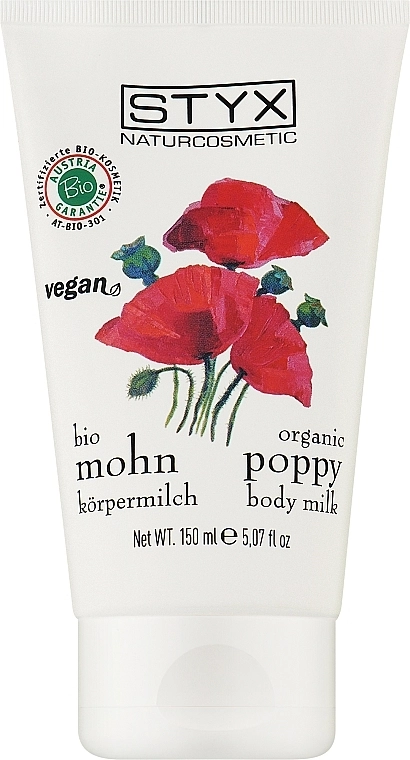 Styx Naturcosmetic Молочко для тела "Мак" Mohn Poppy Body Milk - фото N1