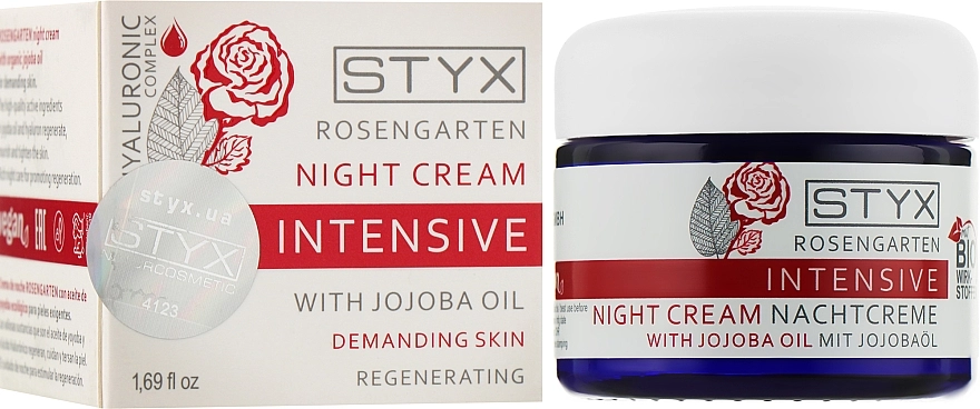 Styx Naturcosmetic Крем нічний Styx Naturсosmetic Rosengarten Nachtcreme - фото N2