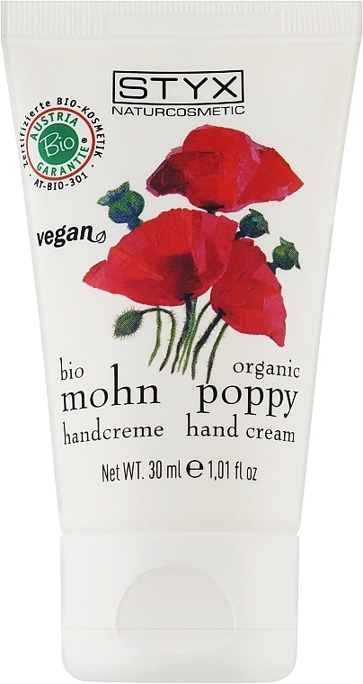 Styx Naturcosmetic Крем для рук "Мак" Mohn Poppy Hand Cream - фото N1