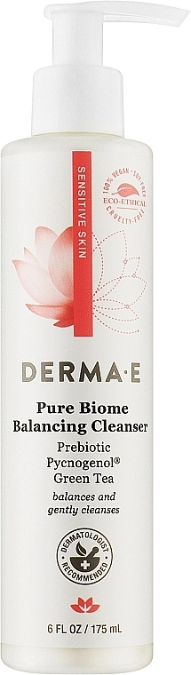 Derma E Pure Biome Balancing Face Cleanser Збалансований очищувальний засіб - фото N1