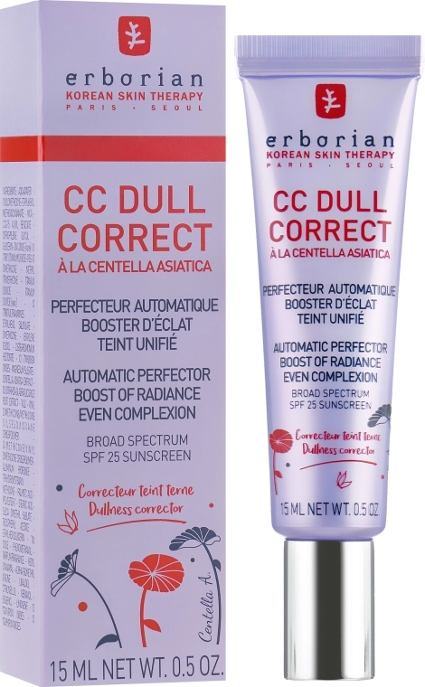 Erborian Корректирующий крем для лица CC Dull Correct SPF 25 - фото N1