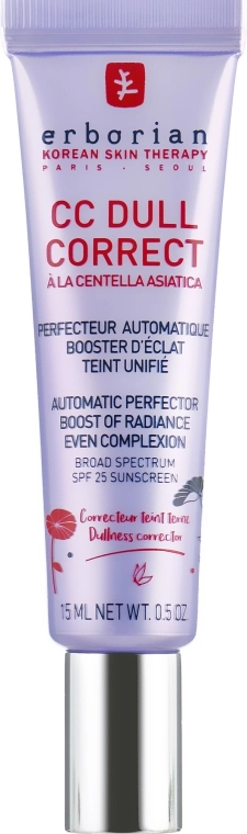 Erborian Корректирующий крем для лица CC Dull Correct SPF 25 - фото N2