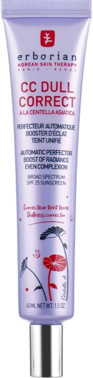 Erborian Корректирующий крем для лица CC Dull Correct SPF 25 - фото N5