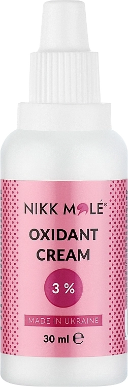 Nikk Mole Кремовий окислювач для фарби для брів та вій Oxidant Cream 3% - фото N1