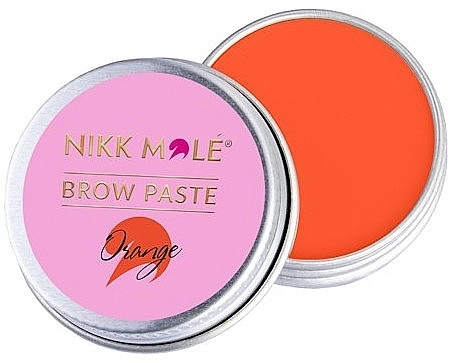 Nikk Mole Паста для брів Orange Brow Paste - фото N1