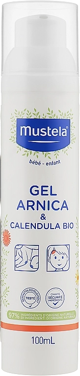 Mustela Гель Арника от синяков и ожогов с органической календулой Gel Arnica & Calendula Bio - фото N1