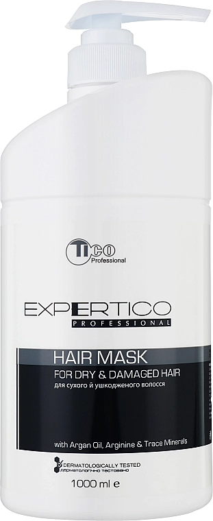 TICO Professional Маска для сухих и поврежденных волос Hair Mask For Dry & Damaged Hair - фото N1