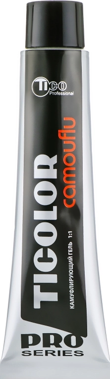 TICO Professional Камуфлирующий гель для седины Ticolor Gel Color For Man - фото N2