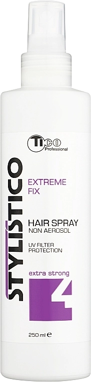 TICO Professional Рідкий лак для волосся екстрасильної фіксації Stylistico Extreme Fix Hair Spray - фото N1