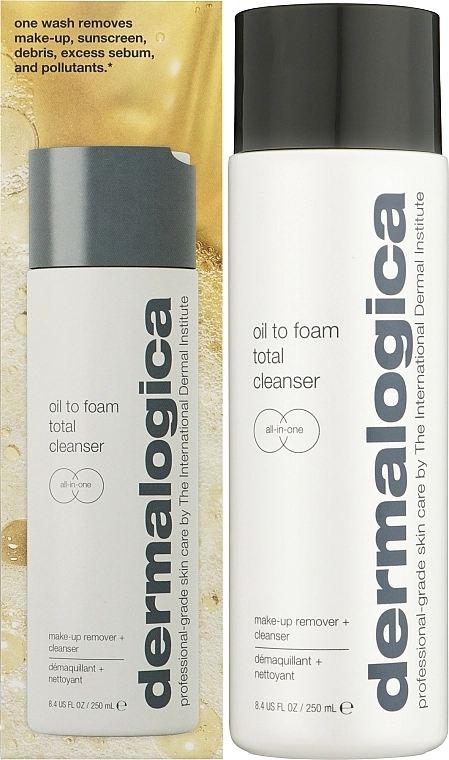 Dermalogica Гелево-масляный очиститель для лица Oil to Foam Total Cleanser - фото N2