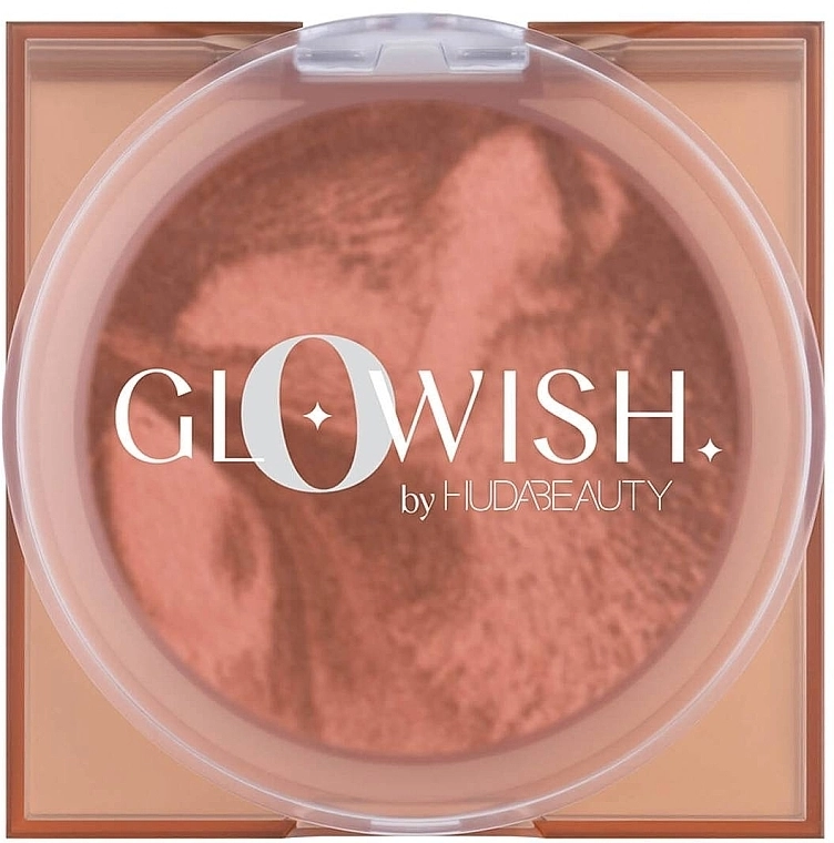 Huda Beauty GloWish Soft Radiance Bronzing Powder Mini Пудра бронзувальна - фото N1