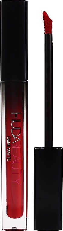 Huda Beauty Demi Matte Cream Lipstick Жидкая матовая губная помада - фото N1