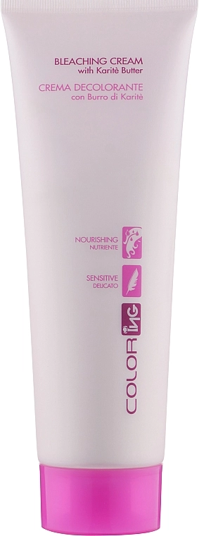 ING Professional Легкий живильний освітлюючий крем Bleaching Cream with Butter Karite - фото N1