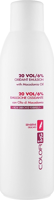 ING Professional Окислювальна емульсія 6% Color-ING Macadamia Oil Oxidante Emulsion - фото N1